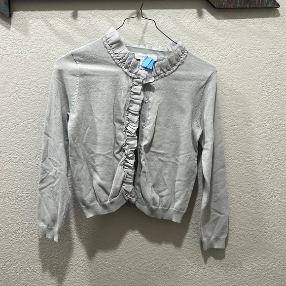 Gray girls sweater size large - Picture 1 of 2